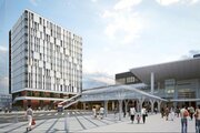 新潟駅万代口東側のホーム跡地、6月にオフィスビルと賃貸マンション建設着工／ＪＲ東日本新潟支社