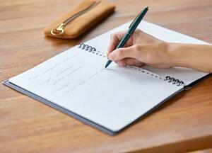 キングジムの「レザフェスU リングノート テフレーヌ」