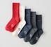 　ＭＴＧの「ＲｅＤ　バイタルテック　リカバリーソックス［クルー丈］」
