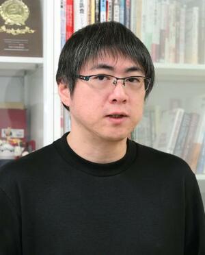 　「中高生の部活で『心理学部』ができるくらい親しみのある分野になれると良いですね」と話す山田祐樹さん