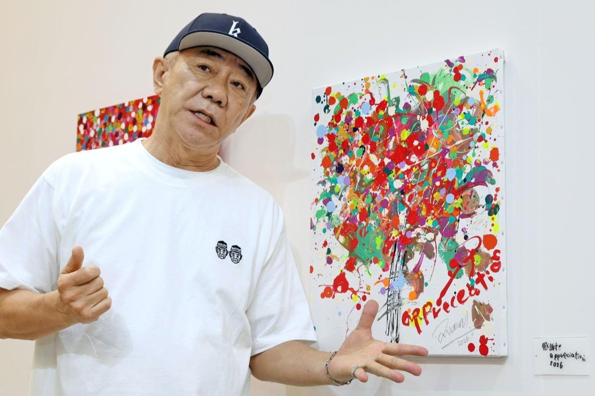 動画あり】ノリさんが語る♪創作裏話やアートの魅力 「『木梨憲武展