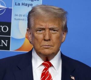 トランプ米大統領(ゲッティ=共同)