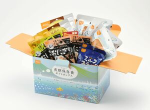 亀田製菓グループの尾西食品が手がける長期保存食(尾西食品提供)