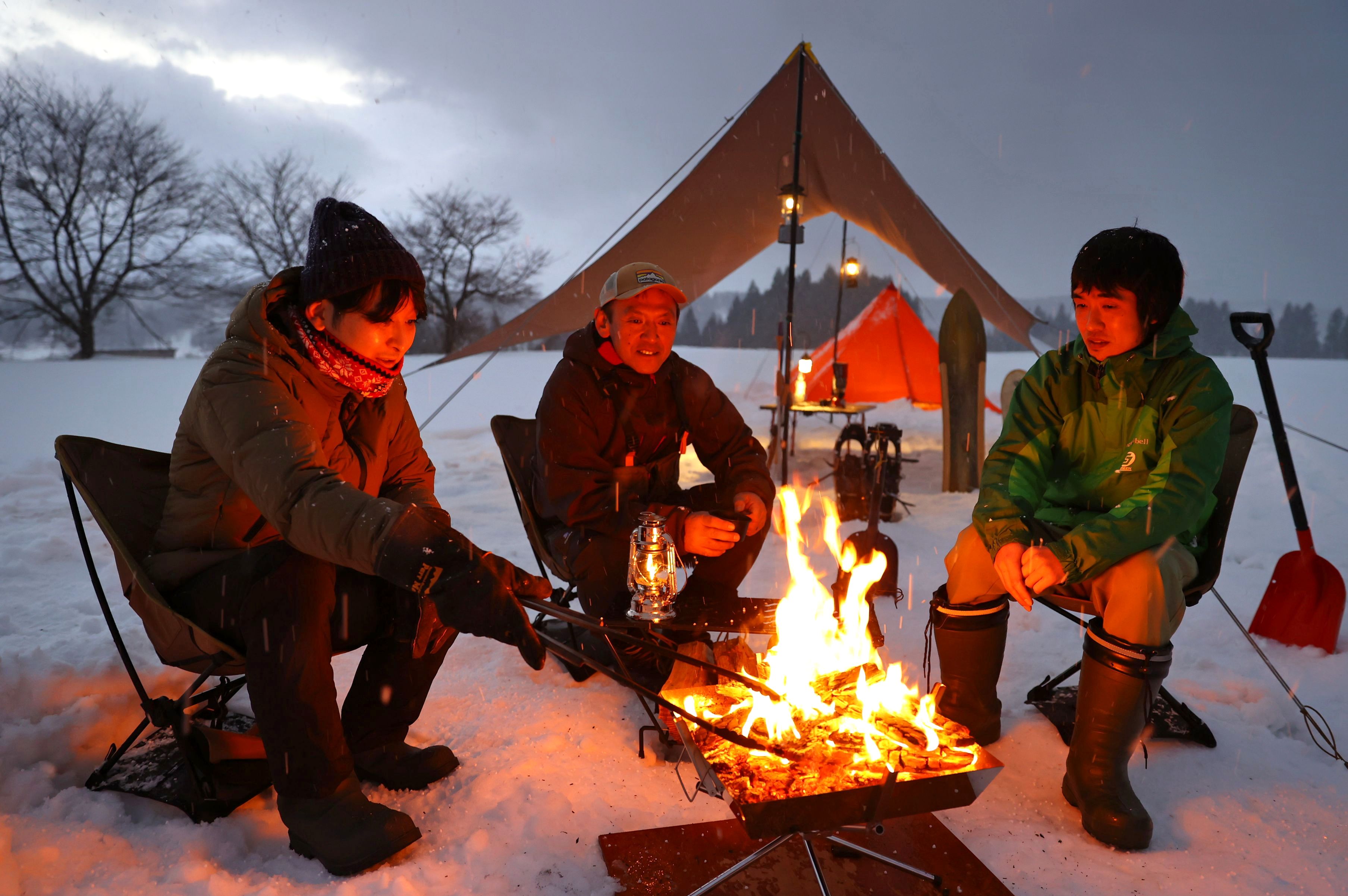 新年にトライ 記者が体験 ６ 小国冬キャンプ 新潟日報デジタルプラス