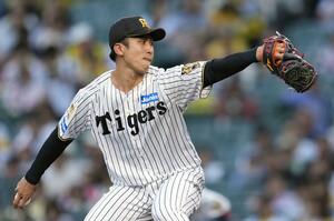 中日戦に先発した阪神・茨木=甲子園