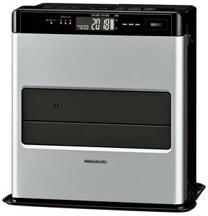 コロナの石油ファンヒーターで最上位機種「WZ」の新色「グランシルバー」