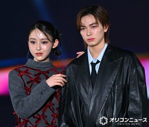 『GirlsAward 2026 SPRING/SUMMER』に登場した（左から）多田梨音、内田金吾 （C）ORICON NewS inc.