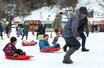 長岡市栃尾地域の冬の恒例行事「とちお遊雪まつり」=2月4日