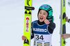 　スキーＷ杯ジャンプ女子個人第３０戦で今季初優勝を果たした伊藤有希＝１５日、オスロ（ＡＰ＝共同）
