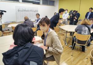 新発田駅前（しばたえきまえ）に開校（かいこう）した自主夜間中学（じしゅやかんちゅうがく）