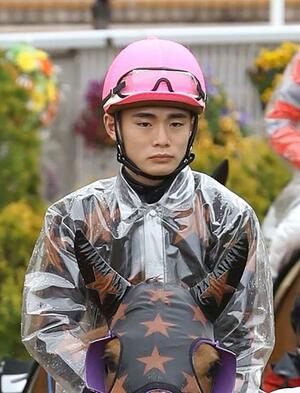永野猛蔵騎手=2021年4月、新潟競馬場
