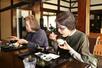 地元の食材を堪能できる古民家カフェ「平左衛門」＝上越市横畑