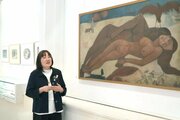 「生と死」見つめた世界描き続け…新発田市出身の洋画家・宮嶋美明が蕗谷虹児と“競演”
