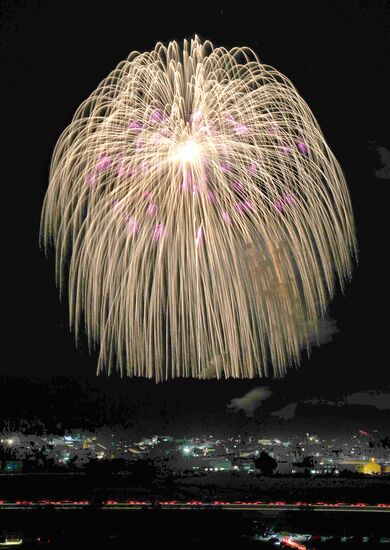 片貝花火 今夏は開催 新潟日報デジタルプラス