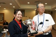 ［県女子アマゴルフ］開志国際高２年の大久保花が圧巻初Ｖ　総合の部
