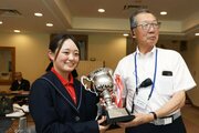 ［県女子アマゴルフ］開志国際高２年の大久保花が圧巻初Ｖ　総合の部