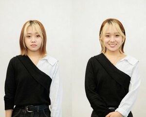 顔周りはメイクの延長? ここまで変わる!