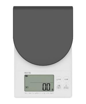 タニタのデジタル式料理用はかり「KW―322」
