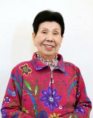 イタリア・ローマで開かれる国際会議への参加を表明する、袴田巌さんの姉ひで子さん=22日午前、浜松市