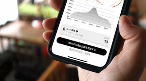 アプリ「YAMAP」で登山計画を提出する時のイメージ。情報は県にも共有される