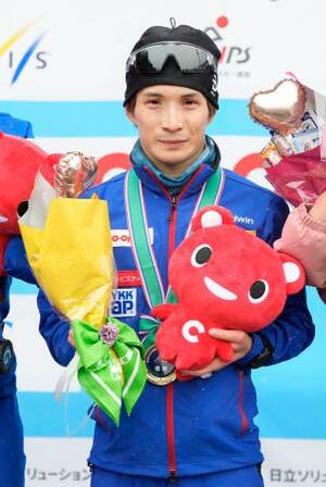 　スプリント・クラシカルで優勝した川除大輝＝白馬スノーハープ