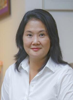 ペルーのフジモリ元大統領の長女ケイコ氏(AP=共同)