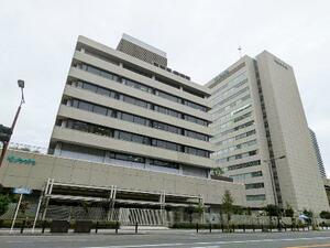 大阪市浪速区のクボタ本社=20日午後