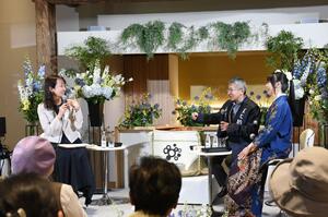 菊水酒造の体験・交流施設のオープニングセレモニー=新発田市島潟