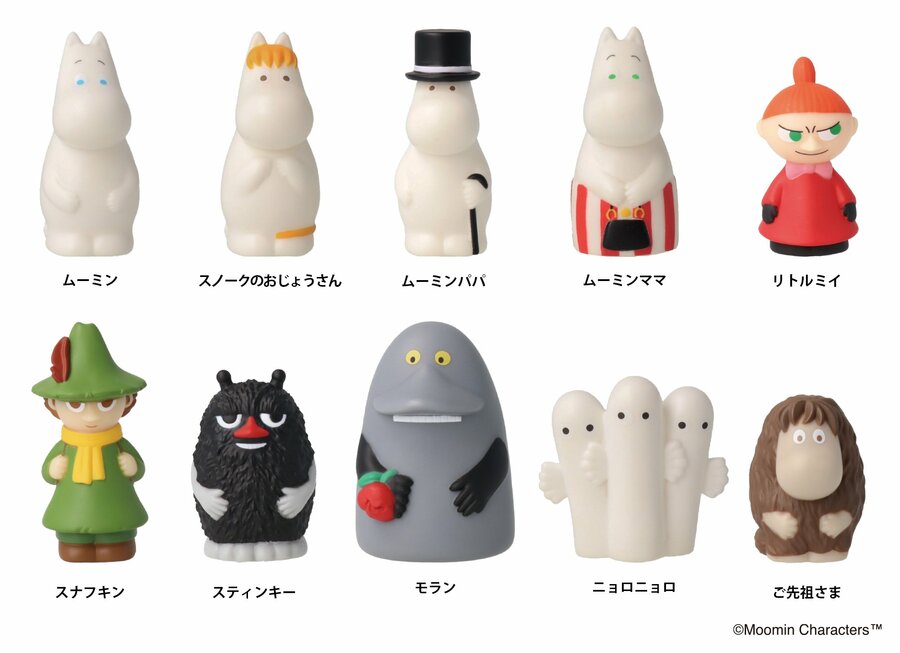 ムーミン谷の住人たちが指人形になって登場！インテリアとしても