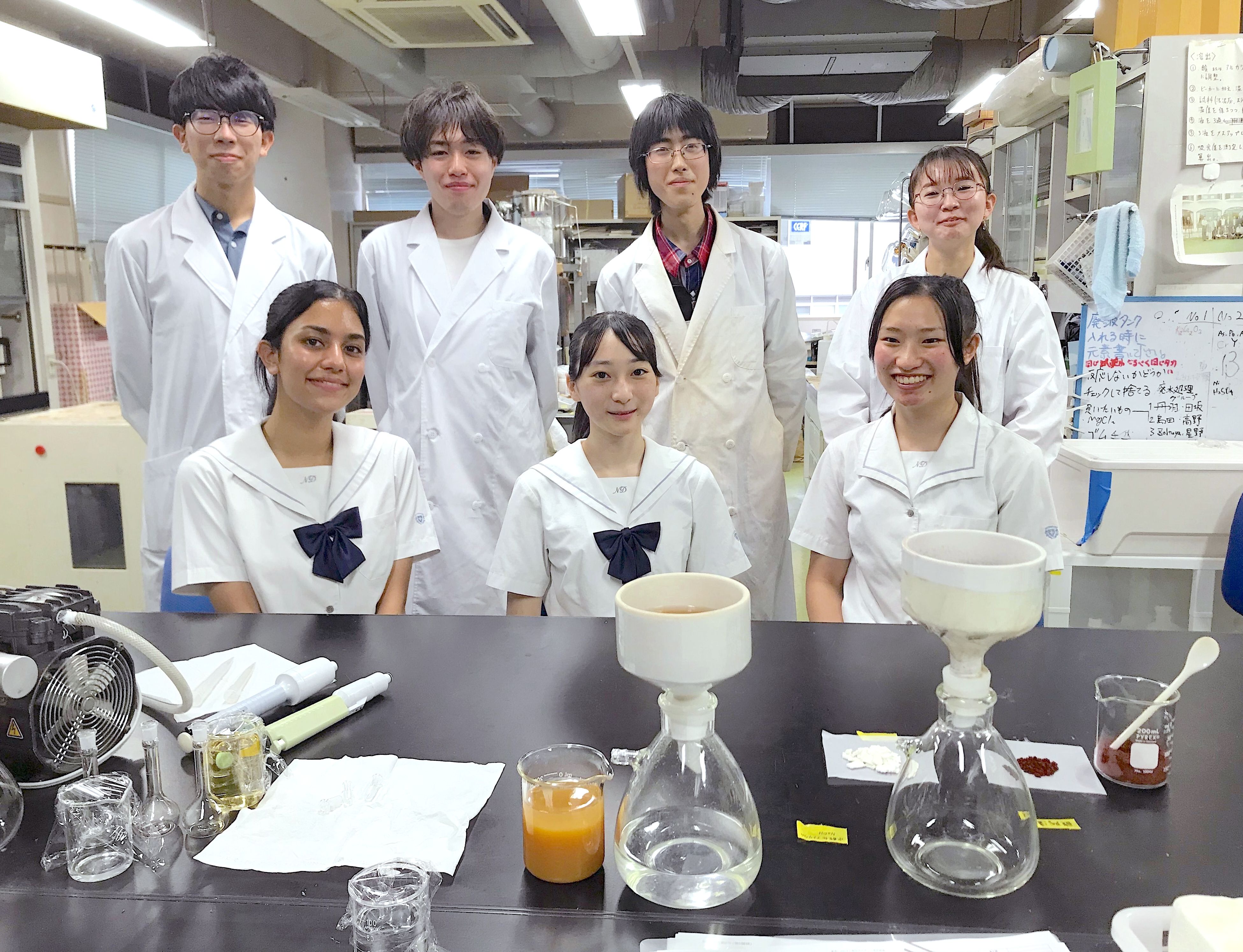 地域に役立つ研究 面白そう!(新潟清心女子高校×新潟大学工学部) 新潟日報教育モア 地域に役立つ研究 面白そう!(新潟清心女子高校×新潟大学工学部) 新潟日報教育モア