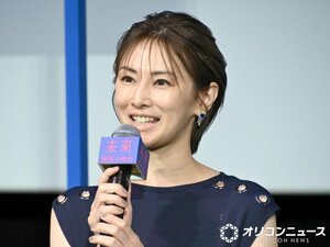映画『未来』公開記念舞台あいさつに出席した北川景子 （C）ORICON NewS inc.