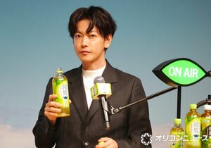 「綾鷹」新ブランドアンバサダーに就任した佐藤健 （C）ORICON NewS inc.