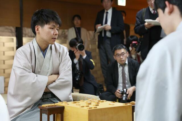 敗れた増田八段