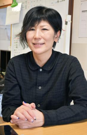 　ダルク女性ハウスの五十公野理恵子さん