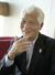 インタビューに応じる土井正博さん＝２０２０年１０月、大阪市内