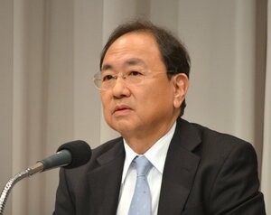 社員の懲戒解雇に言及した清水賢治社長 （C）ORICON NewS inc.