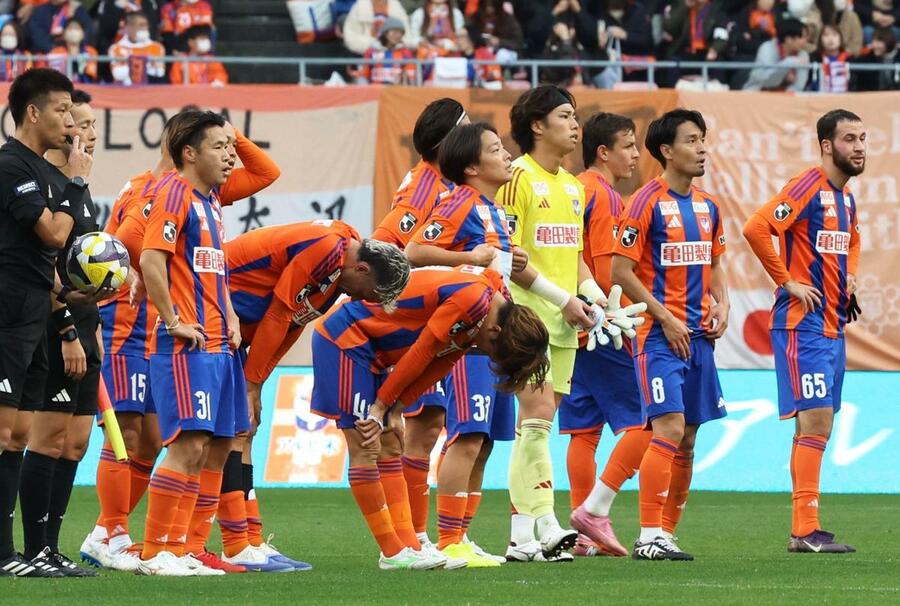 アルビレックス新潟］ホーム最終戦も黒星…クラブワースト18戦未勝利
