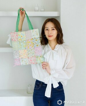 『COTTON TIME５月号』（主婦と生活社）より新作に挑戦した北川景子　撮影／天日恵美子