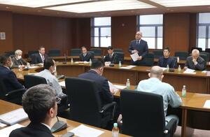 柏崎地域での就職や進学を増やそうと、産官学で連携していく協議会の立ち上げ総会=柏崎市東本町