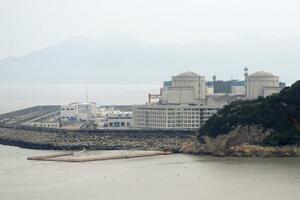 中国福建省寧徳市の寧徳原発=2024年3月(共同)