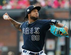 楽天戦に先発したオリックスのエスピノーザ=楽天モバイルパーク