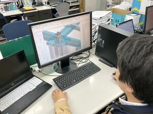 最適な鉄筋の組み合わせなどを自動で構築するソフトを導入した本間組