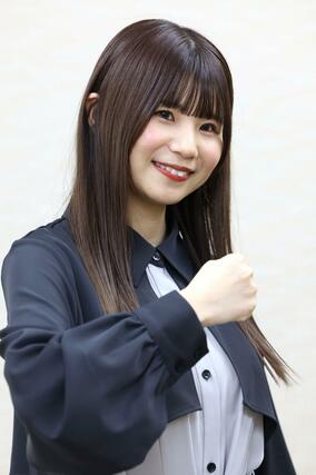  「母によると、保育園の時から『私は声優になる』と言っていたみたいです」と話す稲垣好＝新潟市中央区