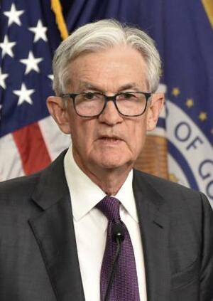 米FRBのパウエル議長(ゲッティ=共同)