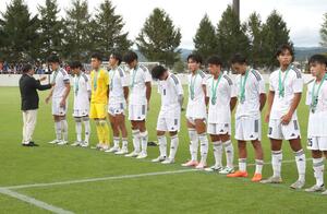 阪南大-新潟医福大 準優勝だった新潟医福大=いわスタ