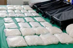 　押収されたケタミン＝１２日午後、東京税関羽田税関支署