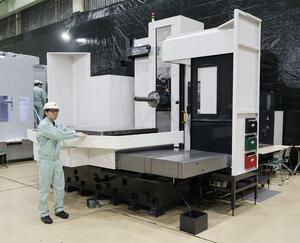設置スペースに合わせてサイズを選べる横形マシニングセンター=長岡市のDMGMORI PrecisionBoring