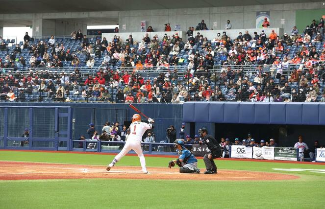 オイシックス－日本ハム　ホーム開幕を迎えたエコスタ