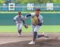 巻-関根学園 巻を零封した関根学園の主戦佐伯大和=柏崎市佐藤池