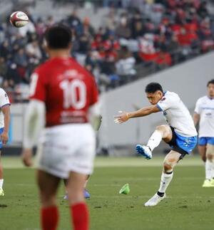 BL東京―埼玉 後半、PGを決める埼玉・山沢拓=味スタ